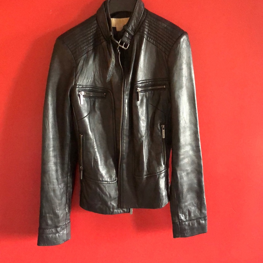 Michael Kors leather jacket